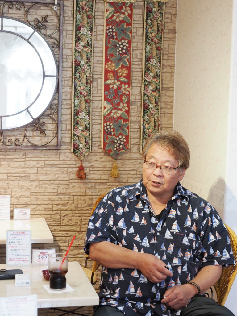 こだわりを語る堀内さん