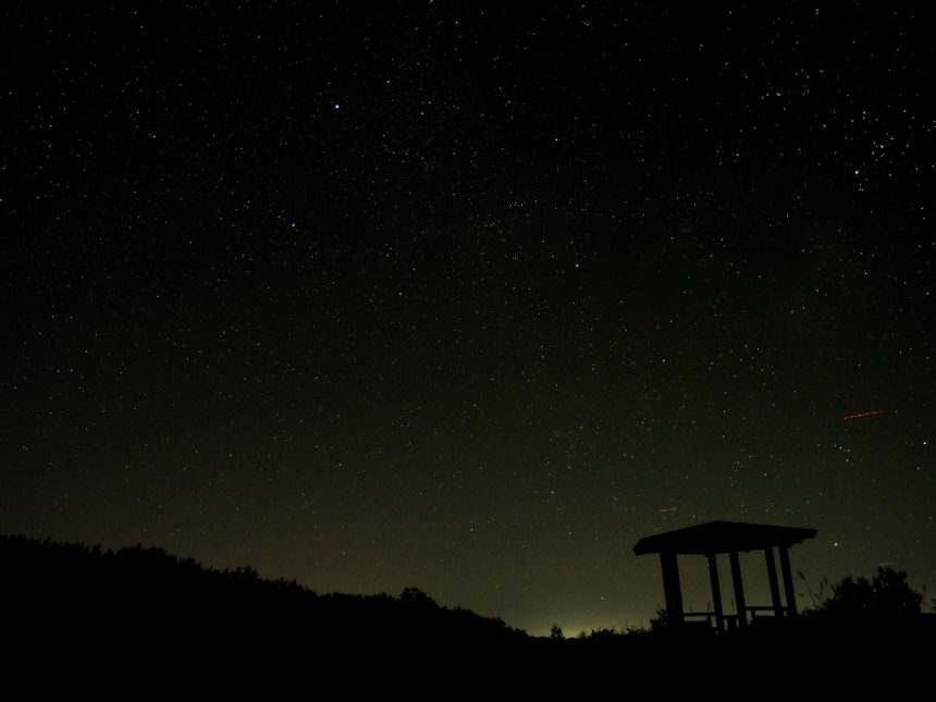 鳥海の星空